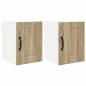 Preview: Küchenhängeschrank mit Regal 2 pcs Sonoma-Eiche 30 x 31 x 40 cm