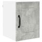 Preview: Küchenhängeschrank mit Regal 2 pcs Beton Grau 30 x 31 x 40 cm