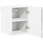 Preview: Küchenhängeschrank mit Regal 2 pcs Beton Grau 30 x 31 x 40 cm