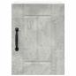 Preview: Küchenhängeschrank mit Regal 2 pcs Beton Grau 30 x 31 x 40 cm
