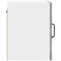 Preview: Küchenhängeschrank mit Regal 2 pcs Beton Grau 30 x 31 x 40 cm