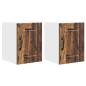 Preview: ARDEBO.de - Küchenhängeschrank 2 pcs Altholz 30 x 31 x 40 cm Holzwerkstoff