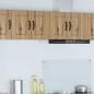 Preview: ARDEBO.de - Wandschrank LUCCA 2 stk. Artisan-Eiche Holzwerkstoff