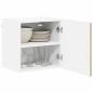 Preview: ARDEBO.de - Küchenhängeschrank mit Regal 2 pcs Sonoma-Eiche 40 x 31 x 40 cm