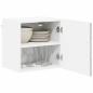Preview: ARDEBO.de - Wandschrank LUCCA Graues Sonoma 40 x 31 x 40 cm Holzwerkstoff
