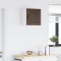 Preview: Küchenhängeschrank mit Regal Braun Eichen-Optik 40 x 31 x 40 cm