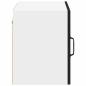Preview: Küchenhängeschrank 2 pcs Schwarz 50 x 31 x 40 cm Holzwerkstoff
