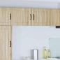 Preview: ARDEBO.de - Wandschrank LUCCA Sonoma-Eiche 50 x 31 x 40 cm Holzwerkstoff