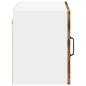 Preview: Küchenhängeschrank 2 pcs Geräucherte Eiche 50 x 31 x 40 cm