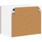 Preview: Küchenhängeschrank mit Regal Braun Eichen-Optik 50 x 31 x 40 cm