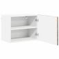 Preview: Küchenhängeschrank 2 pcs Altholz 50 x 31 x 40 cm Holzwerkstoff