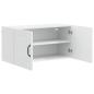 Preview: Küchenhängeschrank mit Regal Weiß 80 x 31 x 40 cm Holzwerkstoff