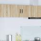Preview: ARDEBO.de - Küchenhängeschrank Sonoma-Eiche 80 x 31 x 40 cm Holzwerkstoff