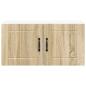 Preview: Küchenhängeschrank Sonoma-Eiche 80 x 31 x 40 cm Holzwerkstoff