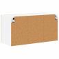 Preview: Küchenhängeschrank Sonoma-Eiche 80 x 31 x 40 cm Holzwerkstoff