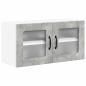 Preview: Küchenhängeschrank Beton Grau 80 x 31 x 40 cm Holzwerkstoff