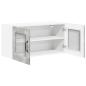 Preview: Küchenhängeschrank Beton Grau 80 x 31 x 40 cm Holzwerkstoff