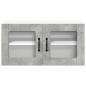 Preview: Küchenhängeschrank Beton Grau 80 x 31 x 40 cm Holzwerkstoff