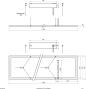 Preview: EVN OFFICIUM SWINGLED Pendelleuchte, rechteckig, transparent, 220-240V/AC/DC, IP40, 34-56W, 3000K, 4000K, 4080-7000lm, weiß (PTSU150125)