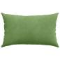 Preview: Sofakissen 2 pcs Hellgrün 50 x 30 cm Cordstoff