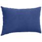 Preview: Sofakissen 2 pcs Polizeiblau 50 x 30 cm Cordstoff