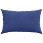 Preview: Sofakissen 2 pcs Polizeiblau 50 x 30 cm Cordstoff