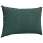 Preview: Sofakissen 2 pcs Dunkelgrün 60 x 40 cm Cordstoff