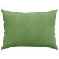 Preview: Sofakissen 2 pcs Hellgrün 70 x 50 cm Cordstoff
