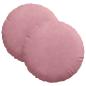 Preview: Sitzkissen 2 pcs Rosa Ø 40 x 13 cm Samt