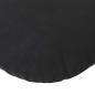 Preview: Sitzkissen 2 pcs Schwarz Ø 40 x 13 cm Samt