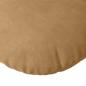 Preview: Sitzkissen 2 pcs Braun Ø 40 x 13 cm Samt