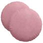 Preview: Sitzkissen 2 pcs Rosa Ø 40 x 13 cm Samt