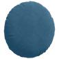 Preview: Sitzkissen 2 pcs Blau Ø 40 x 13 cm Samt