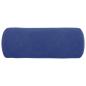 Preview: Bolsterkissen 2 pcs Polizeiblau Ø 15 x 40 cm Cordstoff