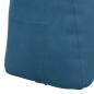 Preview: Rücken Kissen Blau 80 x 24 x 50 cm Samt