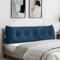 Preview: ARDEBO.de - Rücken Kissen Blau 160 x 24 x 50 cm Stoff