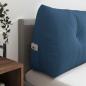 Preview: Rücken Kissen Blau 160 x 24 x 50 cm Stoff