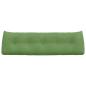 Preview: Rücken Kissen Hellgrün 160 x 24 x 50 cm Samt