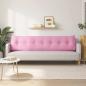 Preview: Rücken Kissen Rosa 200 x 24 x 50 cm Stoff