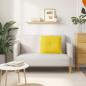 Preview: Rücken Kissen Helles Gelb 60 x 19 x 50 cm Stoff