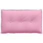 Preview: Rücken Kissen Rosa 80 x 19 x 50 cm Stoff