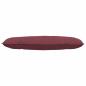 Preview: Rücken Kissen Weinrot 120 x 19 x 50 cm Stoff