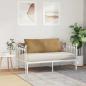 Preview: Rücken Kissen Braun 120 x 50 cm Cordstoff
