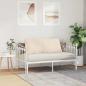 Preview: Rücken Kissen Beige 120 x 50 cm Mikrofaserstoff