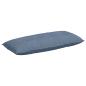 Preview: Rückenkissen Blau 120 x 50 cm Cordstoff