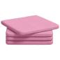 Preview: Sitzkissen 4 pcs Rosa 40 x 40 x 3 cm Stoff