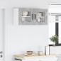 Preview: Küchenhängeschrank mit Regal 2 pcs Beton Grau 40 x 31 x 40 cm