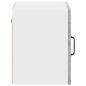 Preview: Küchenhängeschrank mit Regal 2 pcs Beton Grau 40 x 31 x 40 cm