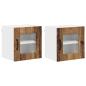 Preview: Küchenhängeschrank 2 pcs Altholz 40 x 31 x 40 cm Holzwerkstoff