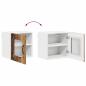 Preview: Küchenhängeschrank 2 pcs Altholz 40 x 31 x 40 cm Holzwerkstoff